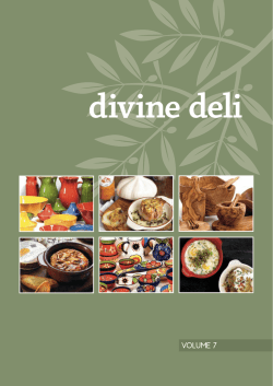 Download Main Brochure - Divine Deli Supplies Ltd