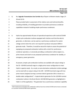 NP-NLH-007 BDE to Western Avalon Line Page 1 of 3 Q. Re