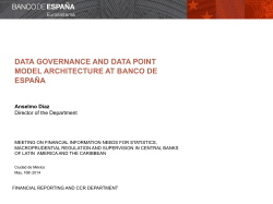 data governance and data point model architecture at banco de