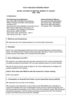 Minutes - Babergh District Council