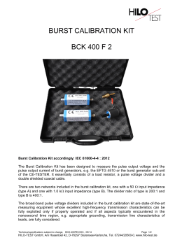 BCK 400F - Hilo-Test