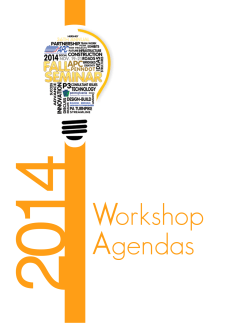 download agendas - APC/PennDOT Fall Seminar