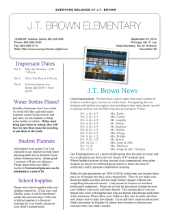 J.T. BROWN ELEMENTARY