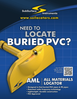 Download Brochure (English) - SubSurface Instruments Inc.