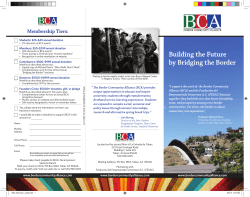 Download the BCA Membership Brochure
