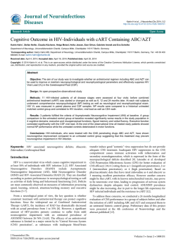 Journal of Neuroinfectious Diseases