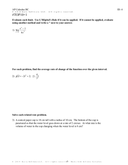 Infinite Calculus