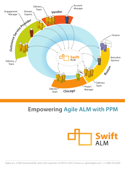 Empowering Agile ALM with PPM