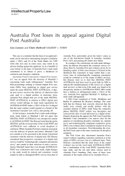 Australia Post loses its appeal against Digital