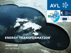Andrei LUDU, Clean Energy for the Region
