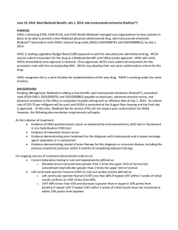 June 19, 2014: New Medicaid Benefit, July 1, 2014: ado