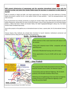 Greater Noida Opportunity - Indian Real Estate Forum