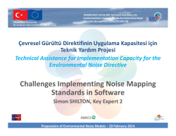 1000 - Challenges implementing noise mapping standards in software