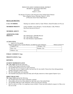 PJUSD-Minutes - Princeton Joint Unified School District