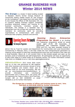 Grange News Summer 2011