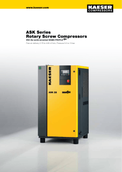 ASK 15–22 kW - Kaeser Kompressoren doo