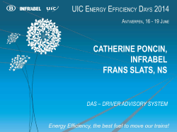 timing - UIC Energy Efficiency Days 2014