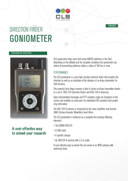 GONIOMETER