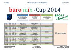 2014 büro mix Cup Rauenberg D2 Jugend