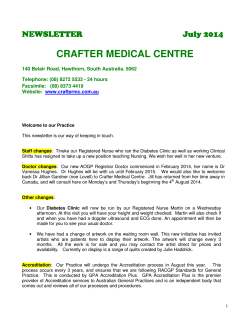 HERE - Crafter Medical Centre