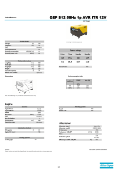QEP S12 50Hz 1p AVR ITR 12V