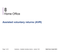 AVR - Gov.uk