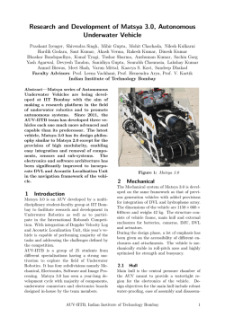 Journal Paper - AUV-IITB