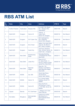 RBS ATM List