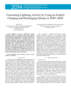 Fierro et al-Forecasting Lightning with WRF-ARW-2014