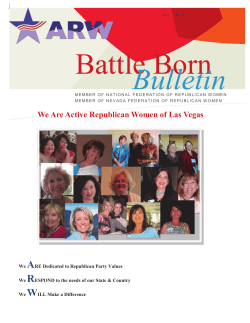 July 2014 - Active Republican Women of Las Vegas