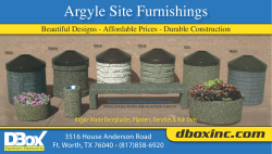 Argyle Site Furnishings
