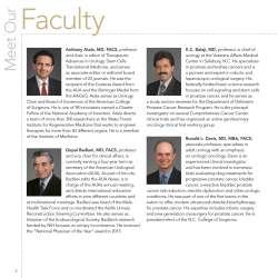 Meet Our Faculty - Wake Forest Baptist Medical Center