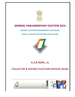 A.S.R.NAIK, IAS - Jalna District