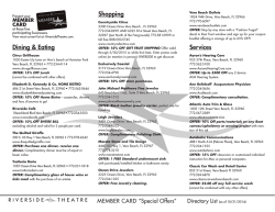 Download the Membership List of Businesses
