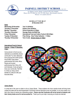 Download File - Parnell School Website