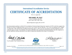 SIA-233-NY -- ARI Kamo, PE, PLLC(New York, New York)