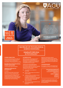 Download Course PDF - Australian Catholic University