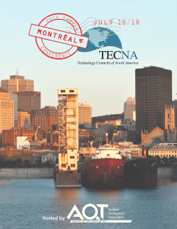 Download the program - Technology Councils of North America
