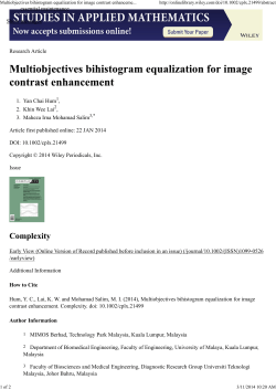 Multiobjectives bihistogram equalization for image