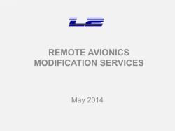 REMOTE AVIONICS MODIFICATION SERVICES