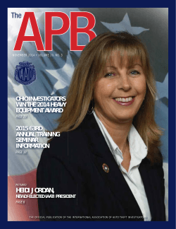 APB November 2014 - IAATI Australasian Branch