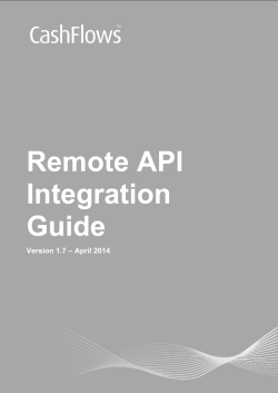 Remote API Integration Guide