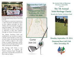 2014 Heritage Golf Classic Trifold.indd