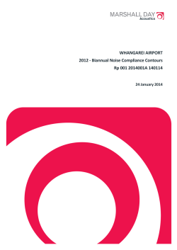 Airport Noise Contours Report 2014