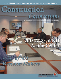 AGC of NH Decision Makers - Associated General Contractors of