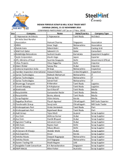 Download participant List