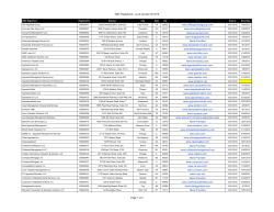 AMC Registrants - as of January 9 2015.xlsx