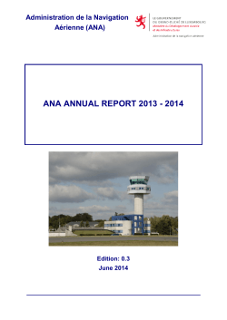 ANA Annual Report 2013/2014