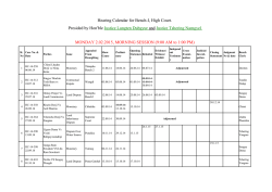 Hearing Calendar Bench 1(English)