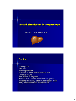 Board Simulation in Hepatology